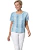 WITT WEIDEN Shirt in Hellblau/ Weiß/ Türkis
