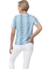 WITT WEIDEN Shirt in Hellblau/ Weiß/ Türkis