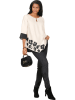 WITT WEIDEN Blouse zwart/wit