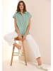 Cecil Linnen blouse lichtgroen