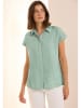 Cecil Linnen blouse lichtgroen