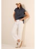 Cecil Linnen blouse antraciet