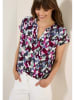 Cecil Blouse paars/mintgroen/wit