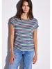 Street One Shirt petrol/roze