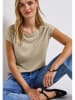 Street One Shirt zandkleurig