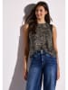 Street One Top zwart/grijs