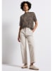 Street One Shirt in Beige/ Schwarz