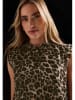 Street One Bluse in Beige/ Schwarz