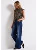 Street One Bluse in Beige/ Schwarz