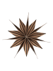 OYOY living design Kerstster "Toppu" lichtbruin