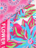 Zwillingsherz Viereck "Flower Love" in Bunt - (L)130 x (B)130 cm