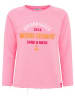 Zwillingsherz Longsleeve "Strandglück 2014" in Pink/ Orange