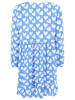 Zwillingsherz Jurk "Herz Classic" lichtblauw/wit
