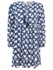 Zwillingsherz Jurk "Herz Classic" donkerblauw/wit