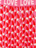 Zwillingsherz Rok "Geteiltes Herz" rood/roze