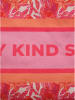Zwillingsherz Stofftasche "Enna" in Rot/ Rosa/ Orange - (B)45 x (H)38 x (T)17 cm