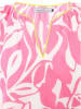 Zwillingsherz Bluse "Blätter" in Weiß/ Rosa