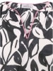 Zwillingsherz Blouse "Blätter" wit/zwart
