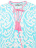 Zwillingsherz Jurk "Ornamente" turquoise