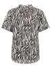 Zwillingsherz 2tlg. Outfit "Zebra Print" in Schwarz/ Weiß