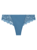 Simone Perele String "Caresse" in Blau