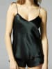 Simone Perele Seiden-Pyjama-Top "Dream" in Schwarz