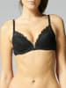 Simone Perele Biustonosz push-up "Saga" w kolorze czarnym