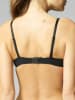 Simone Perele Biustonosz push-up "Saga" w kolorze czarnym
