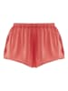 Simone Perele Pyjama-Shorts "Satin Secrets" in Koralle