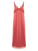 Simone Perele Negligé "Satin Secrets" koraalrood
