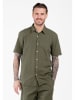KEY LARGO Hemd "Seaside" - Regular fit - in Khaki