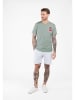 KEY LARGO Shirt "Vibes" in Grün