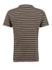 KEY LARGO Shirt "Inspire" in Braun/ Schwarz