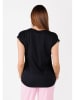 KEY LARGO Shirt "Flamingo" in Schwarz