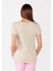 KEY LARGO Shirt "La Vie" in Beige