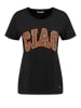 KEY LARGO Shirt "Ciao" in Schwarz
