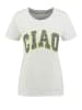 KEY LARGO Shirt "Ciao" in Creme