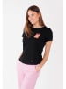 KEY LARGO Shirt "Capri" in Schwarz
