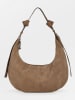 Becksöndergaard Leder-Schultertasche "Lona" in Hellbraun - (B)30 x (H)24 cm