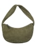 Becksöndergaard Skórzana torebka "Veg Talia" w kolorze khaki - 28 x 16 cm