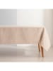 GAMUSI Tischdecke "Lumin" in Beige