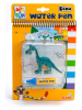 Simba Verrassingsartikel: waterverfkleurboek "Dino" - vanaf 3 jaar