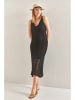 Bianco Lucci Kleid in Schwarz