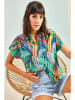 Bianco Lucci Bluse in Bunt