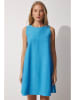 Happiness Istanbul Kleid in Hellblau