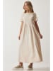 Happiness Istanbul Kleid in Creme