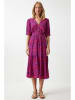 Happiness Istanbul Jurk rood/blauw