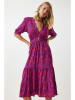 Happiness Istanbul Jurk rood/blauw