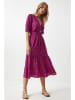 Happiness Istanbul Jurk rood/blauw