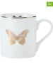 Mikasa Kubki (2 szt.) "Butterfly" w kolorze złoto-białym - 280 ml